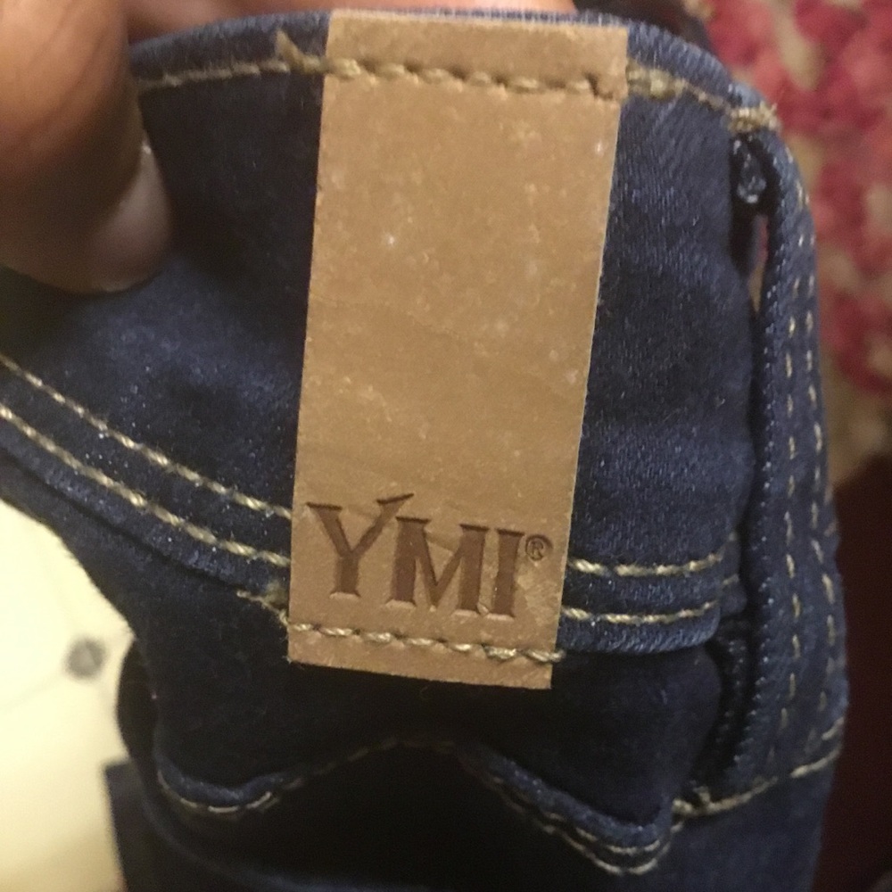 YMI Slim- Her High waisted Dark Wash Skinny Jeans 5 - Picture 10 of 10